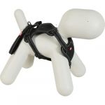 Zolux Harnais et laisse enrouleur intégré - Taille L - Noir - Pour chien jusqu'à 55 kg - Confort optimal