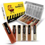 DIBYS 6x &Eacute;pices Barbecue S&eacute;lectionn&eacute;es pour Viande, Poisson et L&eacute;gumes Grill&eacute;s | Recettes Incluses | &Eacute;pices pour Steak, BBQ Fum&eacute; et Plus | Coffret Gourmet Cadeau pour Homme & Femme