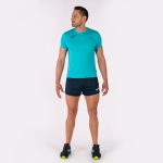Joma T-shirt à Manches Courtes Record Ii 7-10 Years Turquoise Fluor
