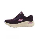 Skechers Femme Arch FIT 2.0 BIG League Basket, Violet, 38 EU