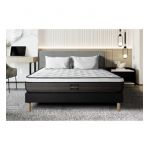 Ensemble matelas sommier Suite 200 x 200 cm - Couleur : Noir - Noir