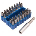 Draper Tools Embouts Securit 33 pi&egrave;ces - 1/4-