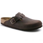 Birkenstock Boston, Unisexe adultes sabots - Marron