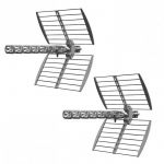 Servimat VIRGO LOT 2 X ANTENNE TNT UHF YAGI 9 ELEMENTS 21/60 18DB LTE