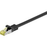 Goobay 91581 - Cordon RJ45 cat&eacute;gorie 7 S/FTP 0.5 m (Noir)