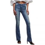 Only Jeans Blush Life Mid Waist Flared S Medium Blue Denim