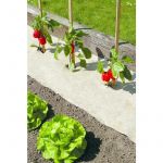 Nortene Paillage naturel pour jardin et potager 100% biodégradable - 75 x 500 cm - 500 g/m2