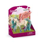 Schleich Figurine p&eacute;gase aux fleurs - dimension : 15,5 cm x 8,2 cm x 18 cm