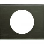 Legrand CELIANE PLAQUE 1 POSTE BLACK NICKEL