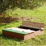 Axi Bac à sable Ella avec bancs en bois