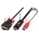 Lindy 41457 - Câble adaptateur HDMI vers VGA, 3m