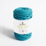 Dmc Fil coton recyclé Nova Vita - Macramé, Crochet, Tricot - Bleu Turquoise - 250 g