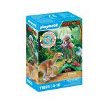 Playmobil V&eacute;lociraptor Et Explorateur Avec Lasso - La Boite