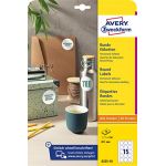 AVERY Zweckform Etiquette d'identification, diam&egrave;tre: 51 mm