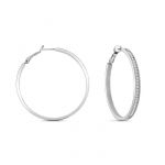 Guess Des boucles d'oreilles JUBE02247JWRHT-U Acier Femme Argent
