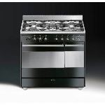 Smeg SCB92P-8 - Centre de cuisson gaz 5 brûleurs avec 2 fours électriques