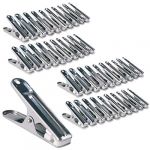 Idmarket Probache - 40 Pinces à Linge INOX, Pinces incassables, inusables, ne rouillent Pas