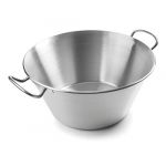Lacor Bassine à confiture conique en inox 40 cm - Argent - Inox