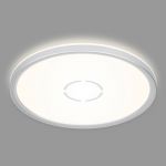 Briloner leuchten Plafonnier LED Free, Ø 29 cm, argenté