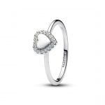 Pandora Charm Halo C?ur Gravable Argent