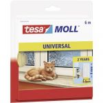 Tesa Joint en bande moll&reg; 05428-100 blanc (L x l) 6 m x 9 mm caoutchouc 1 rouleau(x)