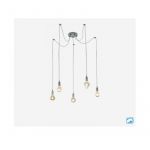 Trio Cordon suspension lampary 60w attacco grande 27 color ruggine 310100562 LIGHTING ITALIA