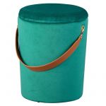 Declikdeco Tabouret Coffre Vert TCHAI