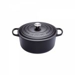 Le Creuset Signature - Cocotte ronde en fonte &eacute;maill&eacute;e (22 cm)