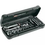 Facom Coffret mixte cliquet + douilles 1/4 " et 1/2" RS.161-1PB