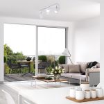 Briloner leuchten Plafonnier blanc avec 3 spots orientables – Ampoules GU10, 40w maximum