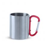 Dam Bastic tasse en acier inox de 210ml de capacit&eacute; avec corps en finition brillante