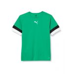 Puma Mixte enfant Shirt, Coupe régulière, Polyester, Pepper Vert Noir Blanc, 152