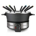 Taurus Fondue FF2 - Noir et Inox bross&eacute;
