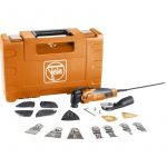 Fein MM500 Multimaster Plus Top - Outil multifonction + set d'accessoires (32pcs) dans coffret - 350W