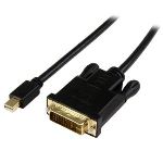 StarTech.com MDP2DVIMM3BS - Câble Adaptateur Mini DisplayPort vers DVI-D Actif 91 cm