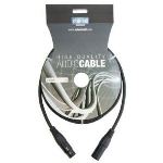 Adam Hall DMX 3 B 10m - Câble DMX XLR mâle/ femelle