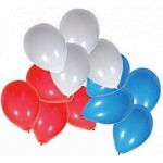Kim'play 24 ballons bleu / blanc / rouge supporter France