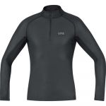 Gore Wear M Gore Windstopper Base Layer Thermo Turtleneck - Sous-v&ecirc;tement synth&eacute;tique taille L, noir