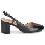 Geox Femme D VIRNILISA 65 A Pompe, Black, 37 EU
