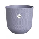 Elho Pot de fleur - Jazz Rond - Violet - L 35 x B 34.5 x H 32 cm - Intérieur - 100% recyclé