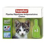 Beaphar Pipettes répulsives antiparasitaires pour chaton