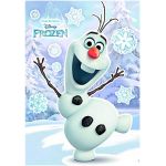 Komar Stickers g&eacute;ant La Reine des Neiges Disney Olaf qui sourit 50 x 70 cm