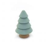 Sapin empilable en silicone vert pastel