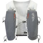 Rab Veil 6 Running Vest Men, gris/blanc M Vestes & Ceintures d'hydratation