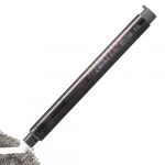Tombow Stylo-gomme MONO Stick noir, gomme de pr&eacute;cision avec pointe de 6,7 mm, rechargeable, m&eacute;canisme &agrave; pression, sans phtalates [EH-KM11]