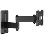 Meliconi EDR-100 - Support mural en m&eacute;tal triple rotation avec double bras de d&eacute;port