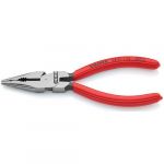 Knipex Pince pointue atramentis&eacute;e noire avec rev&ecirc;tement plastique 145 mm 08 21 145