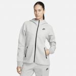 Nike Sweat &agrave; capuche et zip Sportswear Tech Fleece Windrunner pour femme - Gris - Taille L - Female
