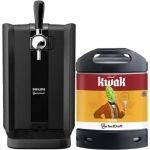 PerfectDraft Black &ndash; Pack Tireuse &Agrave; Bi&egrave;re + 1 F&ucirc;t Kwak Blonde 6L &ndash; Machine Pression &Agrave; Domicile &ndash; Refroidissement &Agrave; 3&deg;C