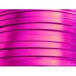 Oasis 5 M&egrave;tres fil aluminium plat rose vif 5mm